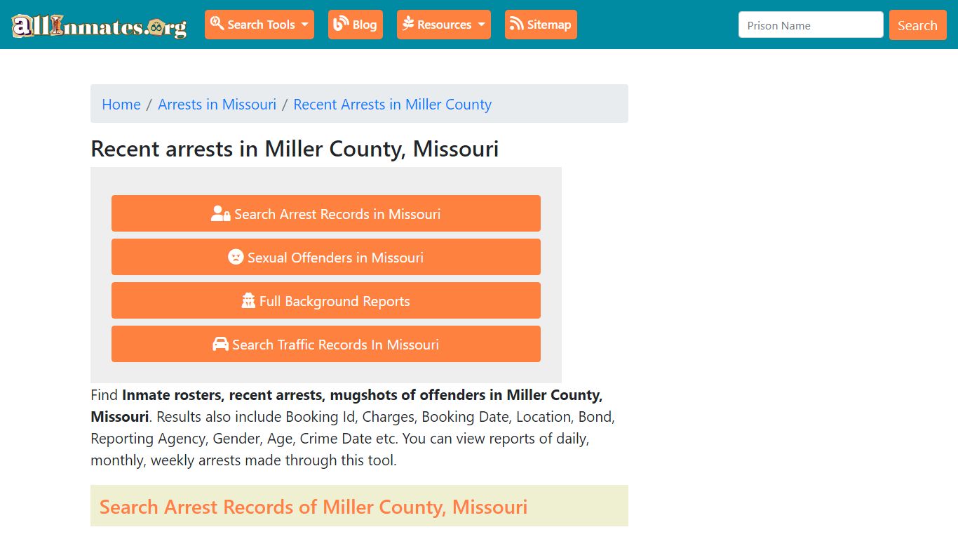 Recent arrests in Miller County, Missouri | Mugshots, Rosters, Inmates ...